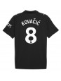 Manchester City Mateo Kovacic #8 Vieraspaita 2025-26 Lyhythihainen